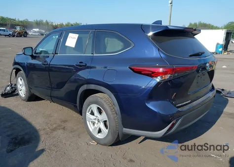 2020 Toyota Highlander Le из США, поврежденный, VIN 5TDBZRBH8LS032542